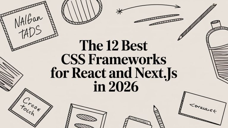 best javascript, css and html frameworks for... The 12 Best CSS Frameworks for React and Next.js in 2026