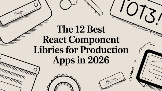 The 12 Best React Component Libraries for Production Apps in 2026