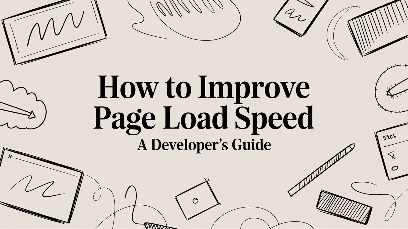 How to Improve Page Load Speed A Developer's Guide