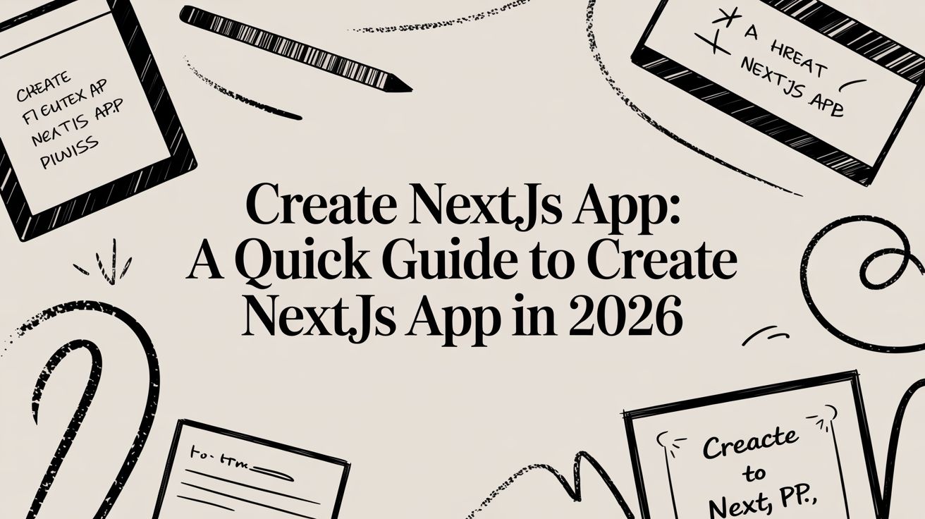 Create Nextjs App: A Quick Guide to create nextjs app in 2026