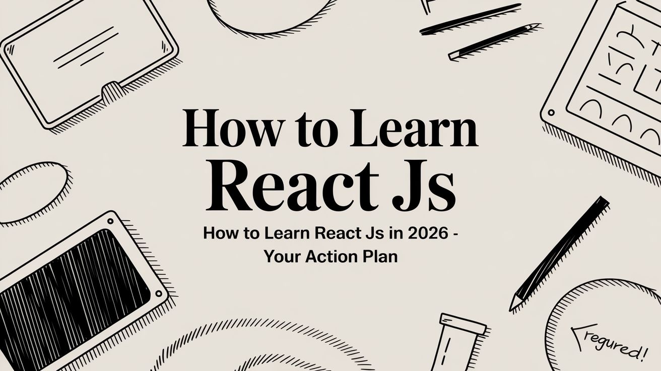 How to Learn React JS: how to learn react js in 2026 - Your Action Plan