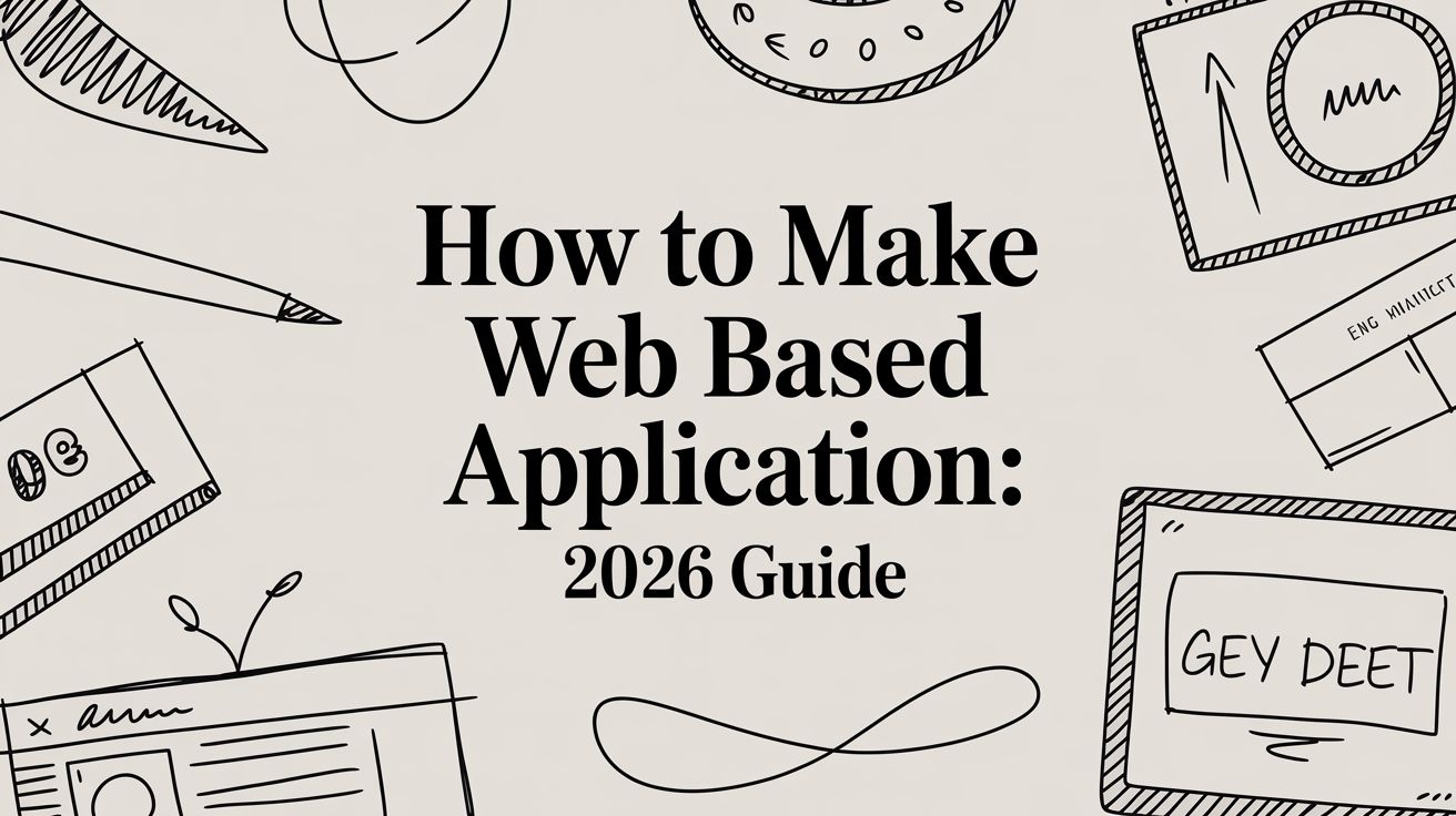 How to Make Web Based Application: 2026 Guide