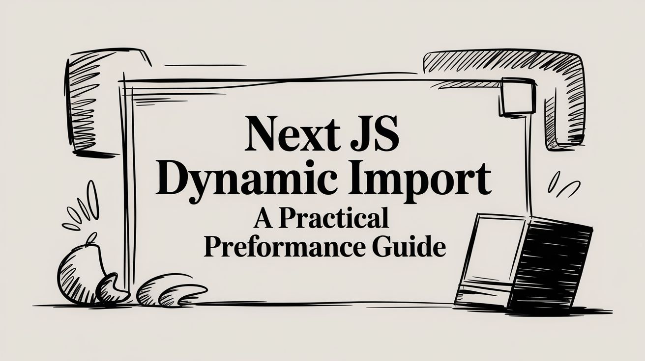 Next JS Dynamic Import A Practical Performance Guide
