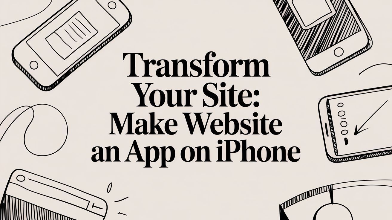 Transform Your Site: Make Website an App on iPhone